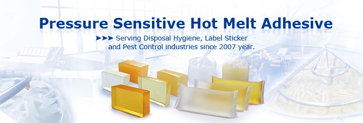 Disposal Personal Care Hygiene Product Pressure Sensitive Hot Melt Glue Adhesive Psa for Manufacturer Supplier Producer