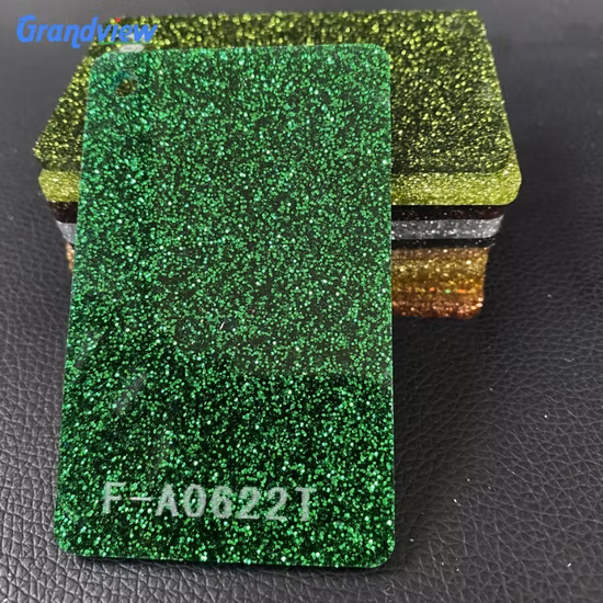 Hotsale 3 mm individuelles Design, Glitzer-Acrylplatte für den Innenbereich