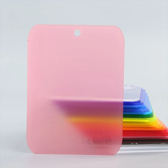 Farblich anpassbare, durchscheinende Plexiglas-Acrylplatte für den Innenraum